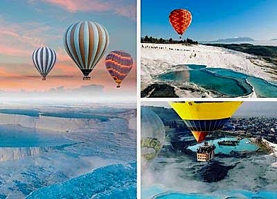 Alanya Pamukkale Hot Air Balloon Tour