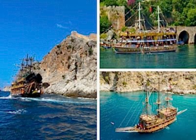 Alanya Pirate Boat Trip
