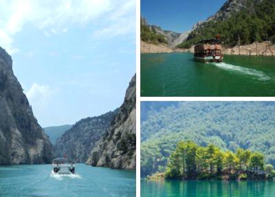Kemer Green Canyon Boat Trip