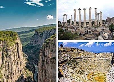 Manavgat Tazi Canyon and Selge Tour