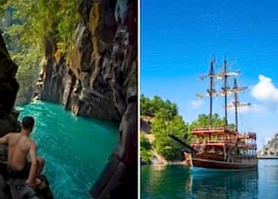 green canyon boat trip from belek